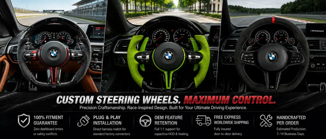 BMW custom real carbon fiber steering wheel collection BMW custom real carbon fiber steering wheel collection
